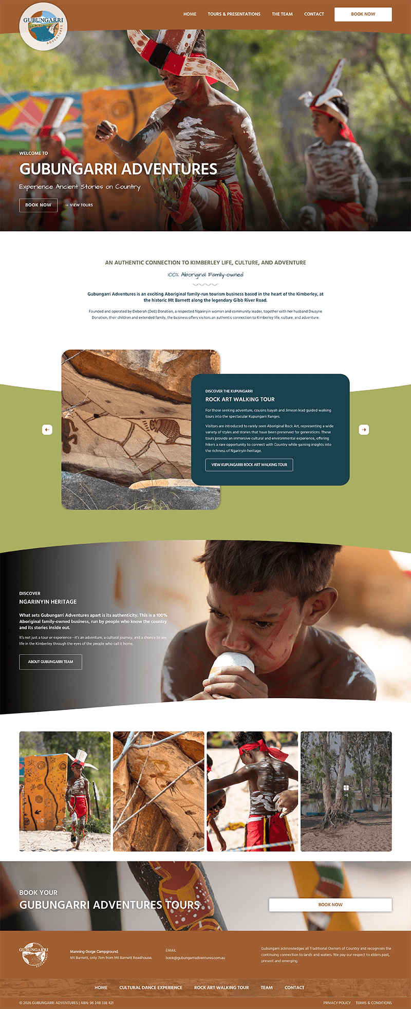 Gubungar riAdventures website